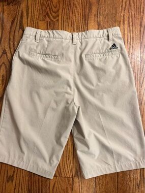 Adidas men’s Khaki Chino shorts - 30